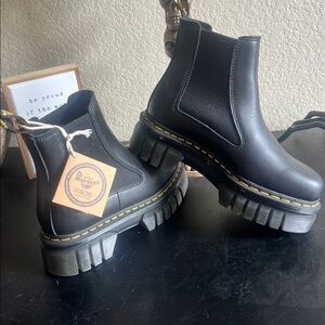 Dr. Martens Black Chunky Sole Boots